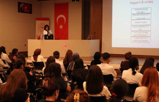 Elazığ'da stajyer öğrencilere yönelik eğitim