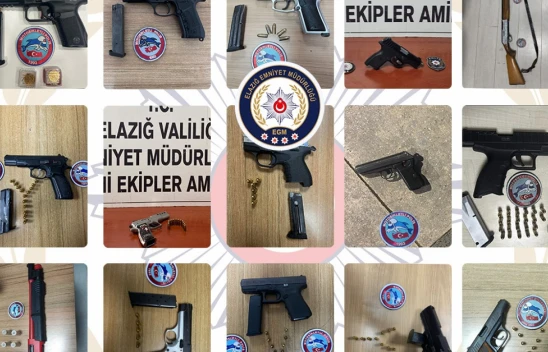 Elazığ'da Suçlulara Geçit Yok: Polis 89 Aranan Kişiyi Yakaladı