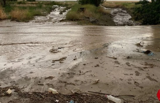 Elazığ'da Tarım Arazilerini Sel Vurdu