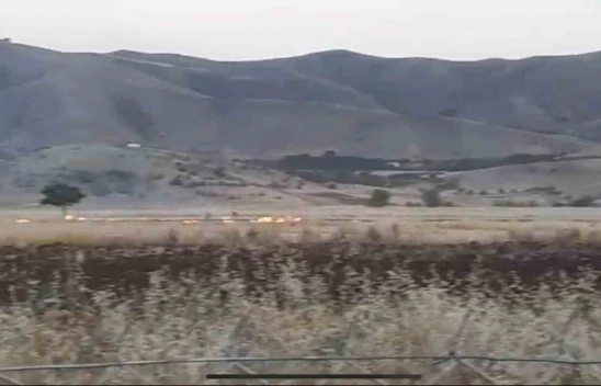 Elazığ'da tarlada çıkan anız yangını söndürüldü