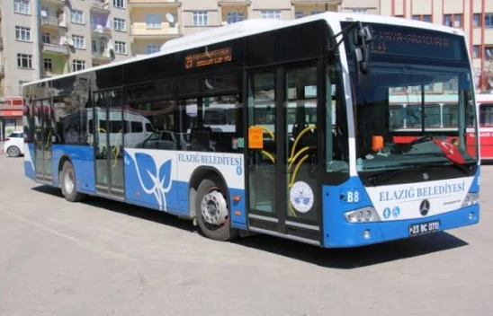 Elazığ'da Toplu Ulaşım Kalkış Noktasında Yeni Düzenleme