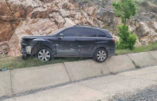 Elazığ'da trafik kazası: 1 yaralı