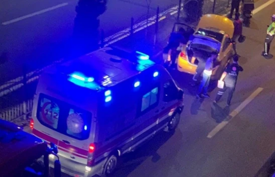 Çaydaçıra alt geçitte trafik kazası: 1 yaralı