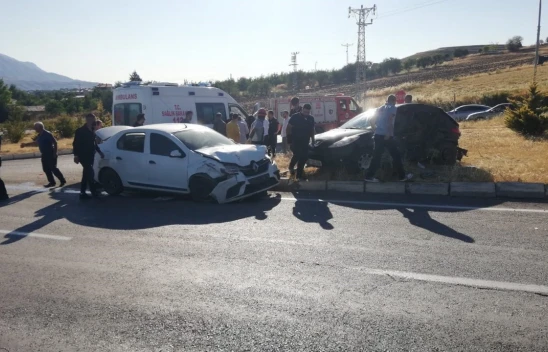 Kovancılar'da trafik kazası: 1 yaralı