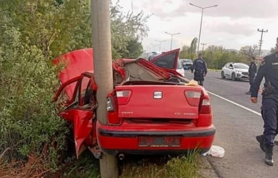 Elazığ'da trafik kazası: 2 yaralı