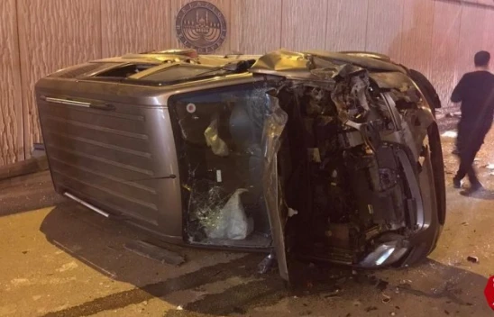 Elazığ'da Alt Geçitte Trafik Kazası, 4 Yaralı