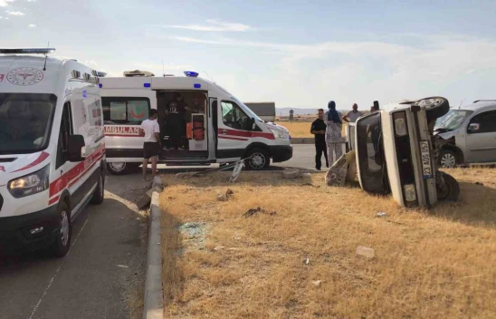 Kuzey Çevre Yolunda trafik kazası, 4 yaralı