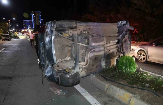 Çaydaçıra Kavşağu Alt geçidinde ltrafik kazası: 4 yaralı
