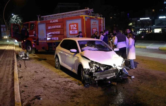 Elazığ'da trafik kazası: 5 yaralı