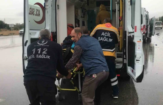 Elazığ'da trafik kazası: 8 yaralı