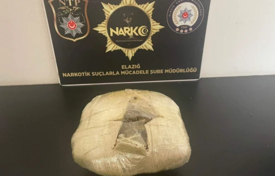 Elazığ'da Uyuşturucu Operasyonunda Yakalanan Zanlı Tutuklandı