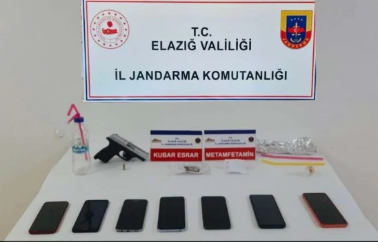 Elazığ'da uyuşturucu operasyonu: 6 gözaltı