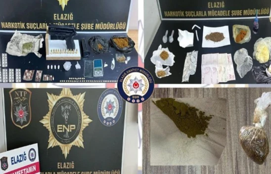 Elazığ'da Uyuşturucu Operasyonu: 2 Yabancı Uyruklu Şüpheli Yuttukları 585 Gram Metamfetamini Hastanede Çıkardı