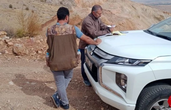 Elazığ'da yasa dışı avcılık yapan 6 kişiye idari işlem uygulandı