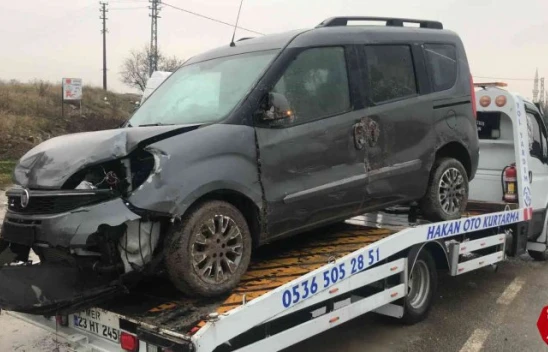 Güney Çevre Yolunda Zincirleme Trafik Kazası, 1 Yaralı