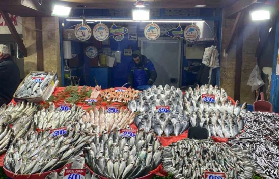 Elazığ'da Balık Tezgahlarına Yoğun İlgi: Yerli Somon ve 30 Çeşit Balık Satışta