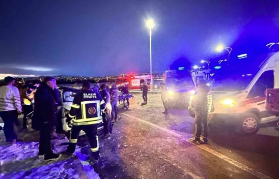 Elazığ'daki kazada yaralanan kadın hayatını kaybetti