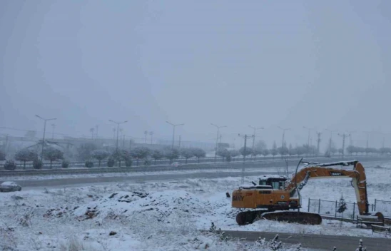 Elazığ'da Kar Yağışı Etkili Olmaya Başladı, Eğitim ve Öğretime Ara Verildi