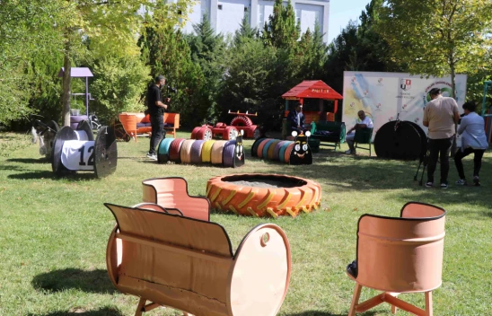 Elazığ Hipodromu'ndaki Atıklar Geri Dönüşüm Parkına Dönüştürüldü