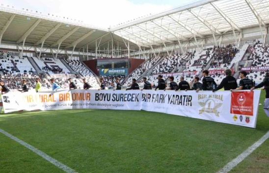 Elazığspor - Somaspor Maçı Öncesi Trafik Farkındalık Etkinliği Düzenlendi