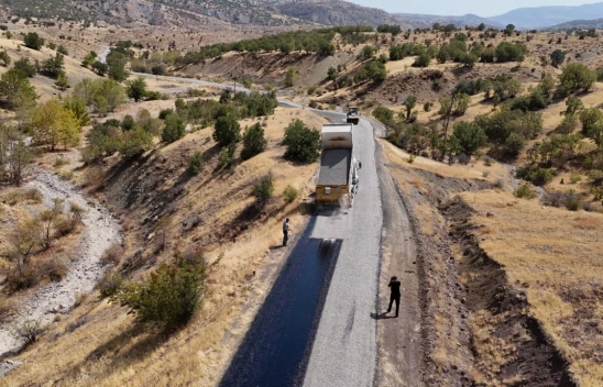 Elazığ İl Özel İdaresi, Alacakaya Bakladamlar Köyü Yol Çalışmalarını Tamamladı