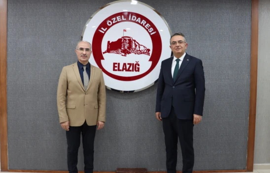 Elazığ İl Özel İdaresi'nde Devir Teslim Töreni Yapıldı