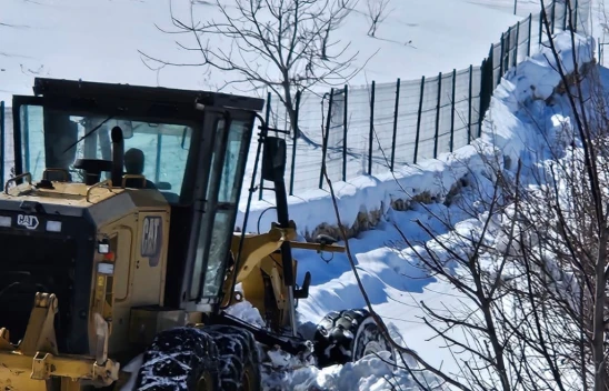 Elazığ İl Özel İdaresi'nden Karla Mücadelede 7/24 Kesintisiz Çalışma