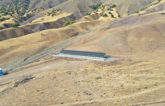 Elazığ İl Özel İdaresinden Merkez Sarıkamış Köyüne Güneş Enerjisi Sistemli İçme Suyu Tesisi