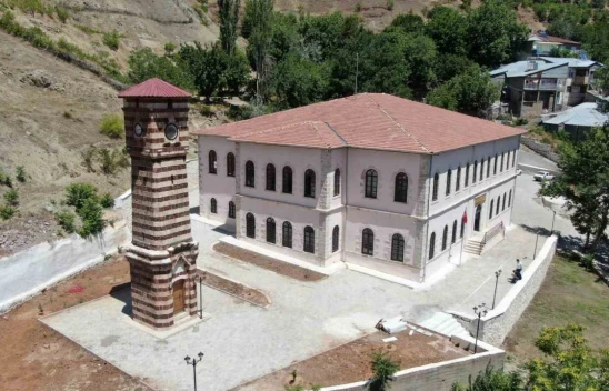 Elazığ'ın en büyük tarihi konağı, Maden'de ilçeye hizmet veriyor