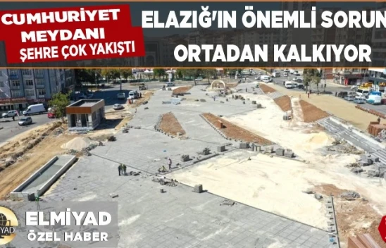 Elazığ'ın Önemli Sorunu Ortadan Kalkıyor