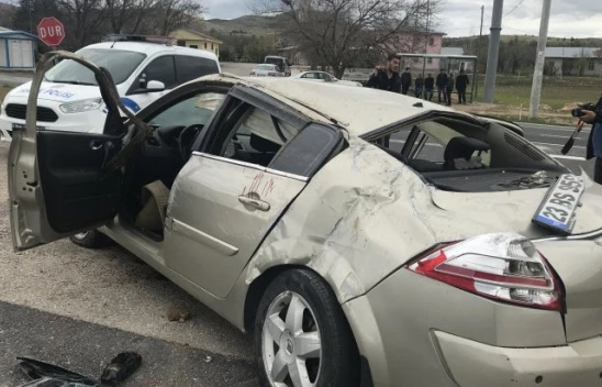 Elazığ Malatya Yolunda Feci Kaza, 5 Kişi Yaralandı