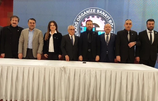 Elazığ OSB'de Yeni Dönemin Başkanı Yine Suat Öztürk