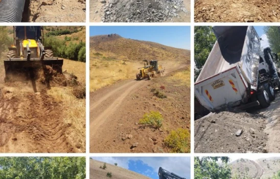 Elazığ Özel İdare Hafta Sonunda da Mesaisini Sürdürüyor