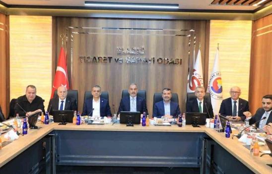 Elazığ Ticaret ve Sanayi Odası'nda bayramlaşma