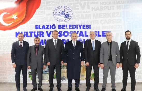 Elazığ TSO Başkanı İdris Alan'dan Mehmet Karaaslan'a Hayırlı Olsun Ziyareti