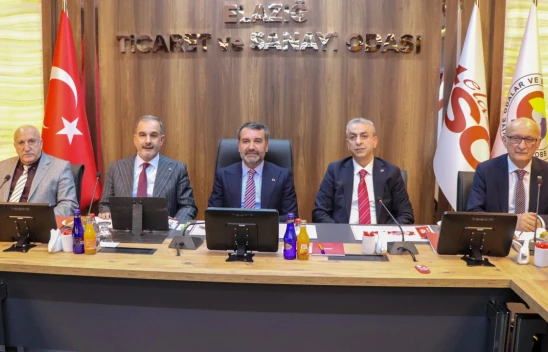 Elazığ TSO Meclisi, Başkan Şerifoğulları'nı Ağırladı