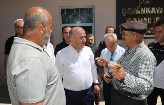 Elazığ Valisi Numan Hatipoğlu'ndan Şahinkaya Mahallesi ve Teknova OSB'ye Ziyaret