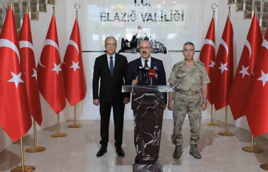Elazığ Valisi Toraman, Elazığ'da 6 ayda meydana gelen asayiş olaylarını değerlendirdi
