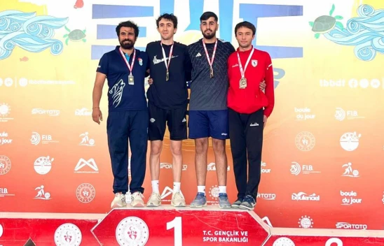 Elazığlı Sporcu Ahmet Karakaş, Volo Türkiye Şampiyonası'nda Türkiye Üçüncüsü Oldu