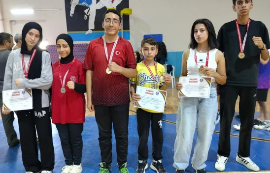 Elazığlı Sporculardan Wushu Kung Fu Şampiyonası'nda Büyük Başarı