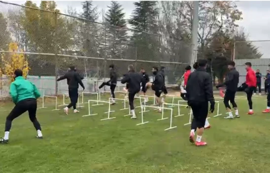 Elazığspor, Beykoz Anadoluspor Maçı Hazırlıklarını Sürdürüyor