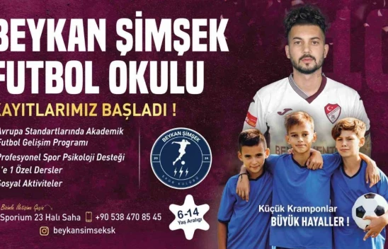 Beykan Şimşek Elazığ'da Futbol Okulu Açtı: 'Küçük Kramponlar, Büyük Hayaller İçin'