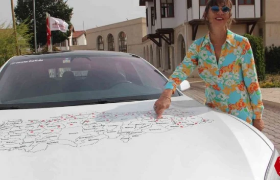 Elektrikli Aracıyla İsviçre'den Yola Çıktı, 23 Günde 46 İl Gezdi