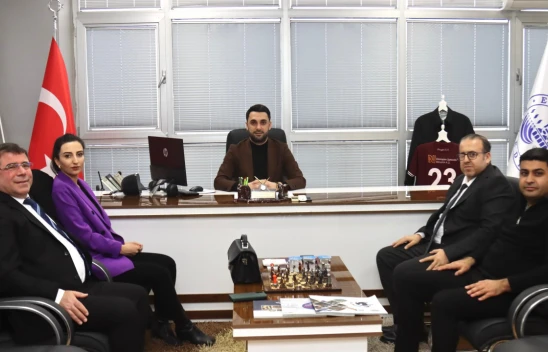 ELMİYAD'dan Elazığ Belediyesi Basın Halkla İlişkiler Müdürü Serhat Demiral'a Ziyaret