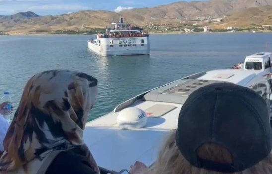 Feribottan baraj gölüne atlayan şahıs kayboldu