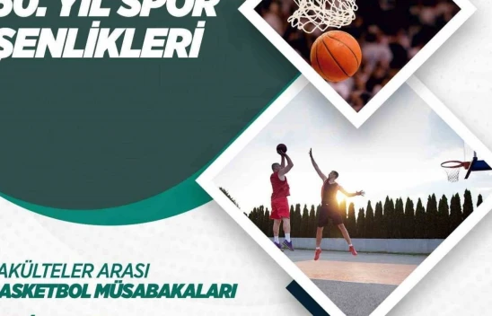 FÜ'de 50. yıl coşkusu spor şenlikleriyle sürüyor