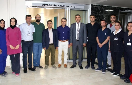 Fırat Üniversitesi Hastanesinde Diyabetik Ayak Kliniği Açıldı