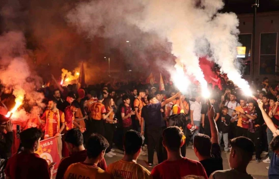Galatasaray'ın şampiyonluğu Elazığ'da coşkuyla kutlandı