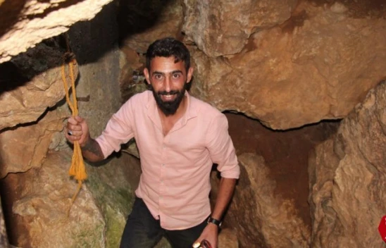 Harput'ta ki Buzluk Mağarasına Giren 5 Dakika Duramıyor