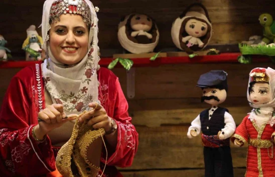 Harput'un tarihi dokusu, amigurumi sanatıyla buluştu